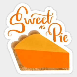 Sweet as Pie Sticker